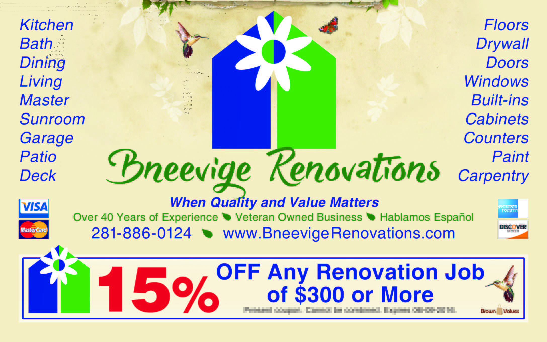 Bneevige coupon